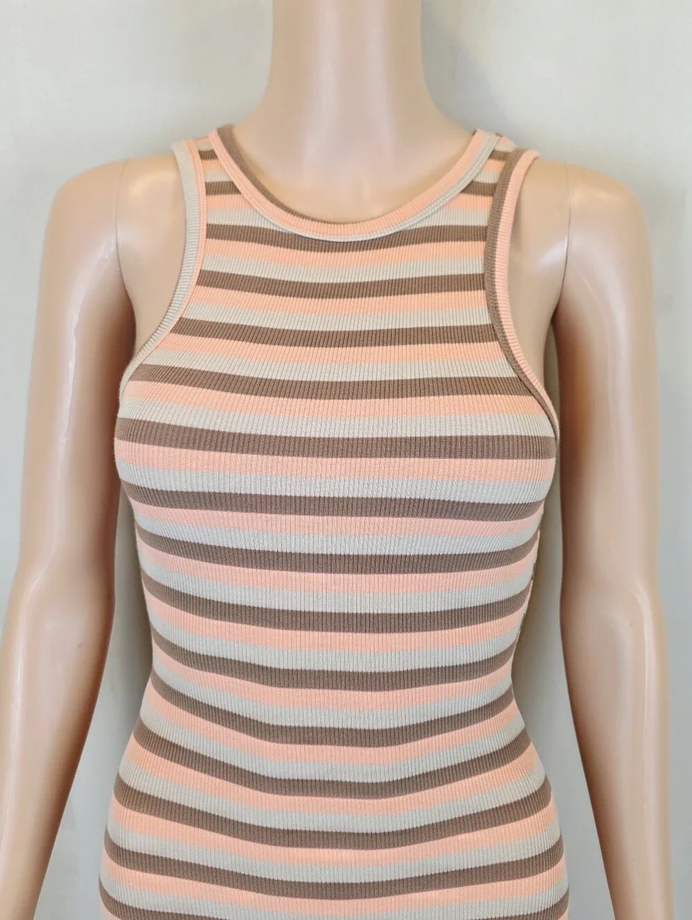 Princess Polly Sleeveless Stripe Bodysuit